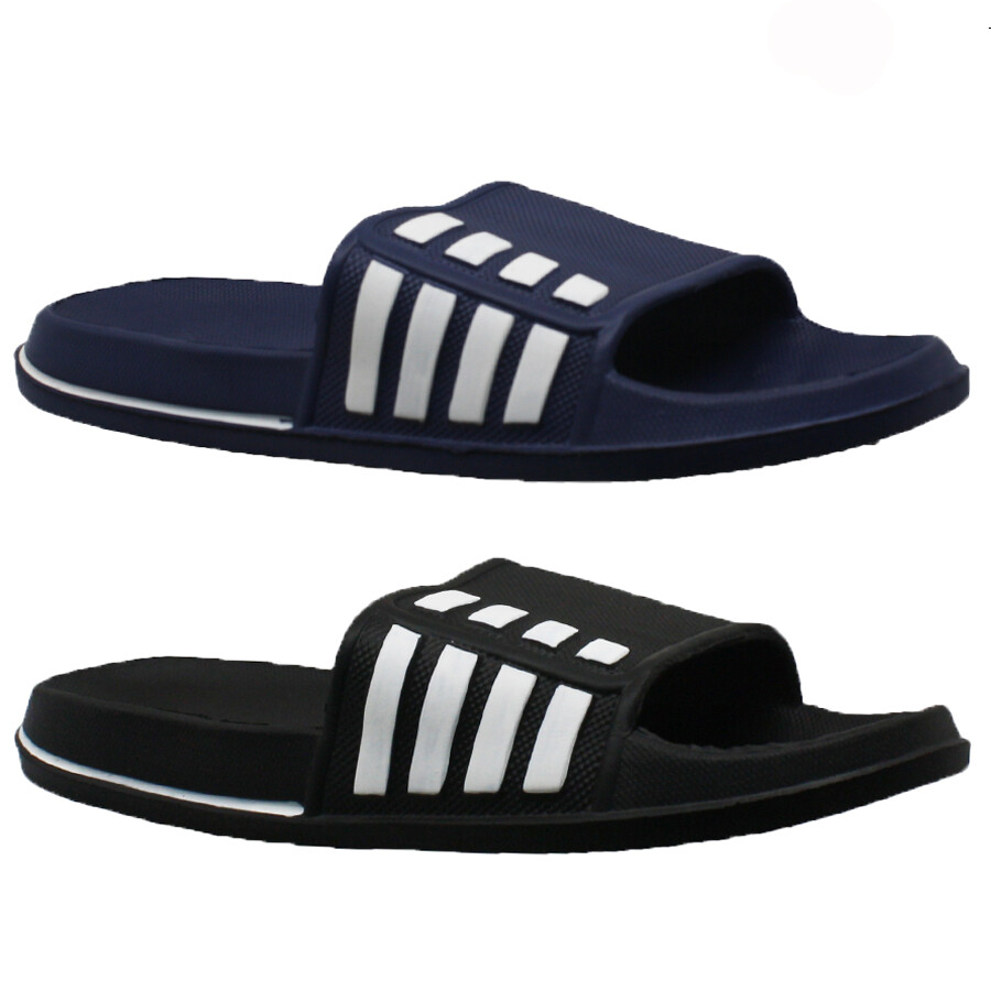 womens black designer sliders